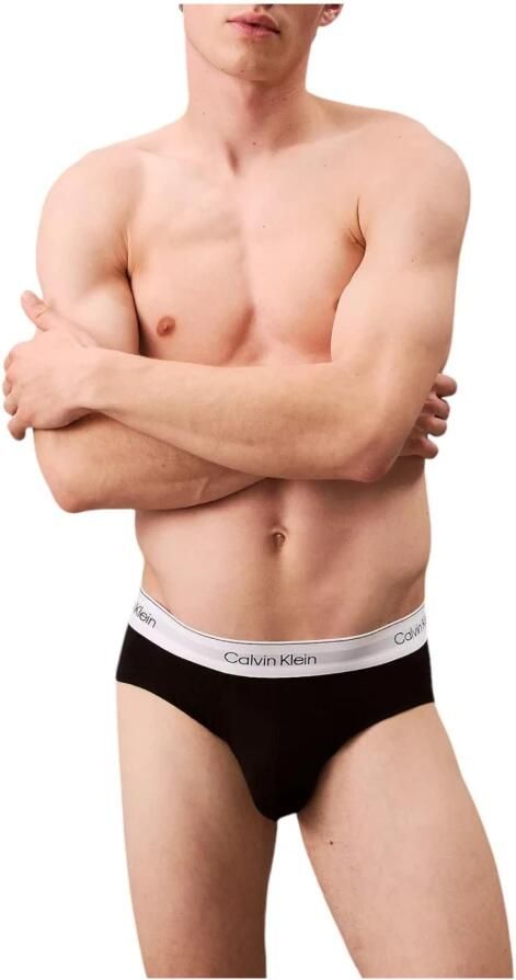 Calvin Klein Hipster HIP BRIEF 3PK met logo-elastische tailleband (3 stuks) (set 3 stuks) - Foto 4
