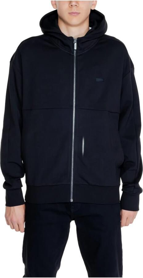 Calvin Klein Geëmbosseerd Logo Sweatshirt Collectie Katoenmix Black Heren - Foto 3