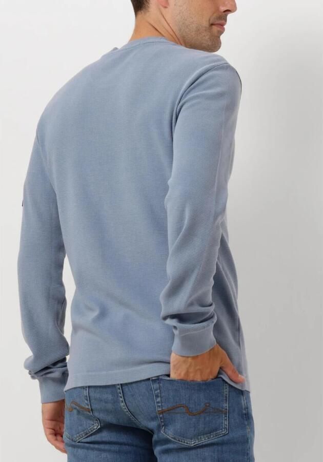 Calvin Klein Shirt met lange mouwen WASHED BADGE WAFFLE LS TEE - Foto 2