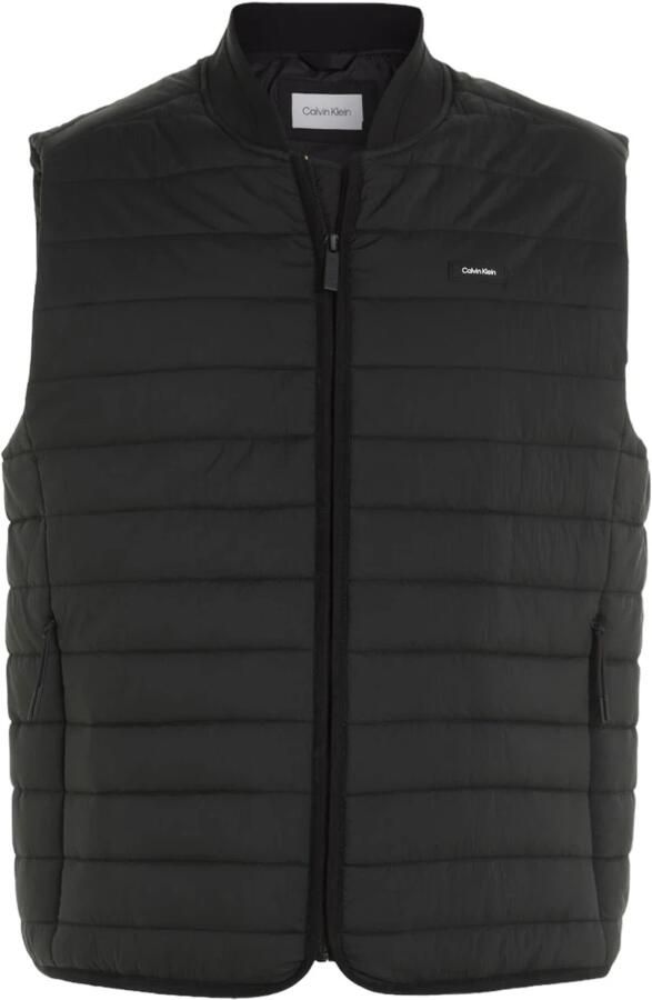 Calvin Klein Gewatteerd Opvouwbaar Puffer Vest Black Heren - Foto 4