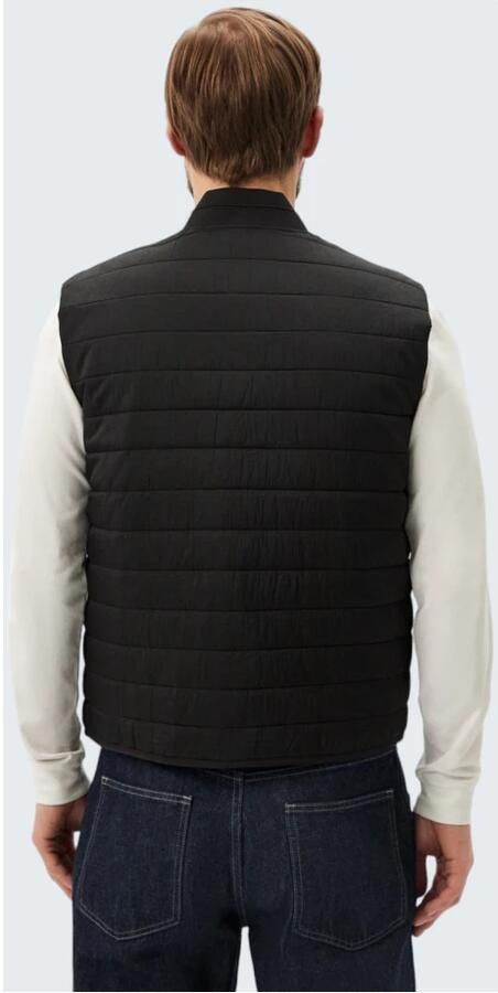 Calvin Klein Gewatteerd Opvouwbaar Puffer Vest Black Heren - Foto 3