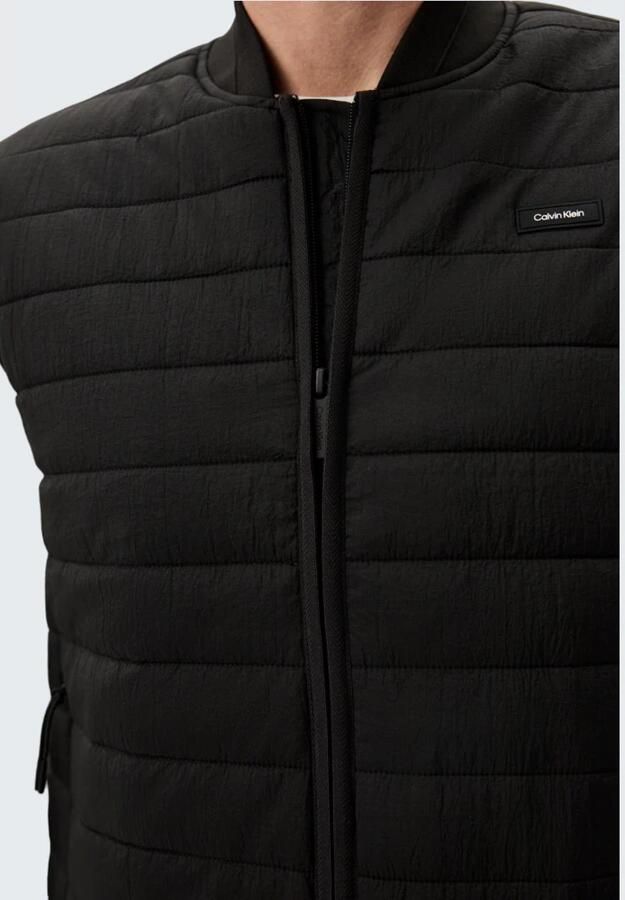 Calvin Klein Gewatteerd Opvouwbaar Puffer Vest Black Heren