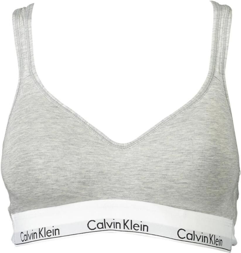 Calvin Klein Bralette Modern Cotton met gekruiste bandjes achter - Foto 3