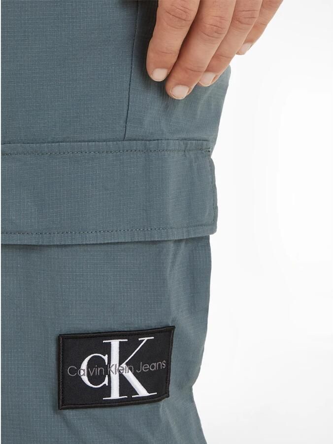 Calvin Klein Jeans Cargo Broek Herfst Winter Collectie Gray Heren