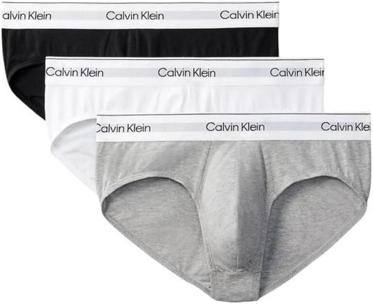 Calvin Klein Hipster HIP BRIEF 3PK met logo-elastische tailleband (3 stuks) (set 3 stuks) - Foto 12