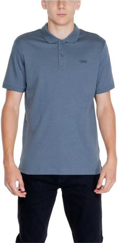 Calvin Klein Jeans Polo Shirt Korte Mouw LIQUID TOUCH K10K111657 - Foto 4