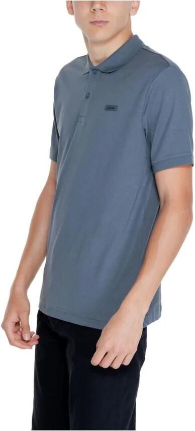 Calvin Klein Jeans Polo Shirt Korte Mouw LIQUID TOUCH K10K111657 - Foto 2