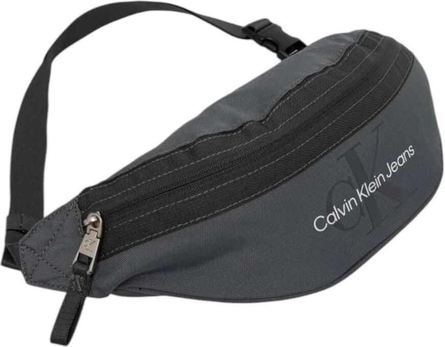 Calvin Klein Grijze Polyester Rits Tas met Binnen Zakken Gray Heren - Foto 2