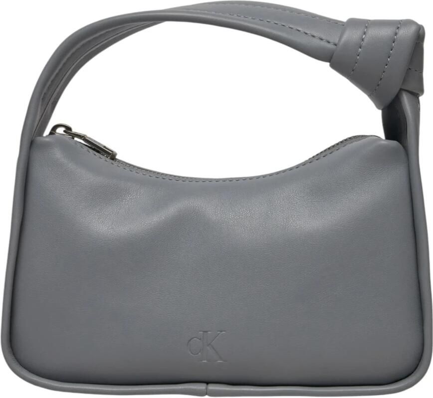 Calvin Klein Grijze Rits Tas met Binnen Zakken Gray Dames - Foto 3