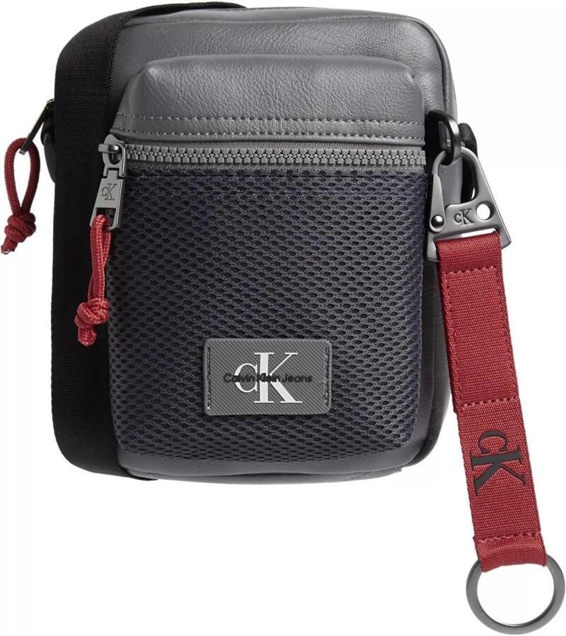 Calvin Klein Jeans Schoudertas TAGGED REPORTER W FRONT PKT18 K50K511778 - Foto 3