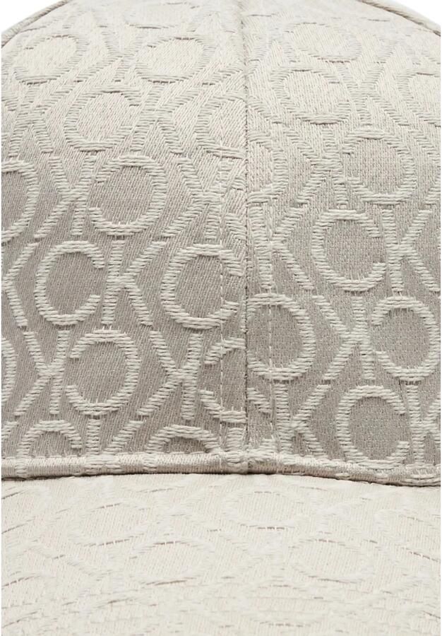 Calvin Klein Grijze Strikdetailpet voor Vrouwen Gray Dames