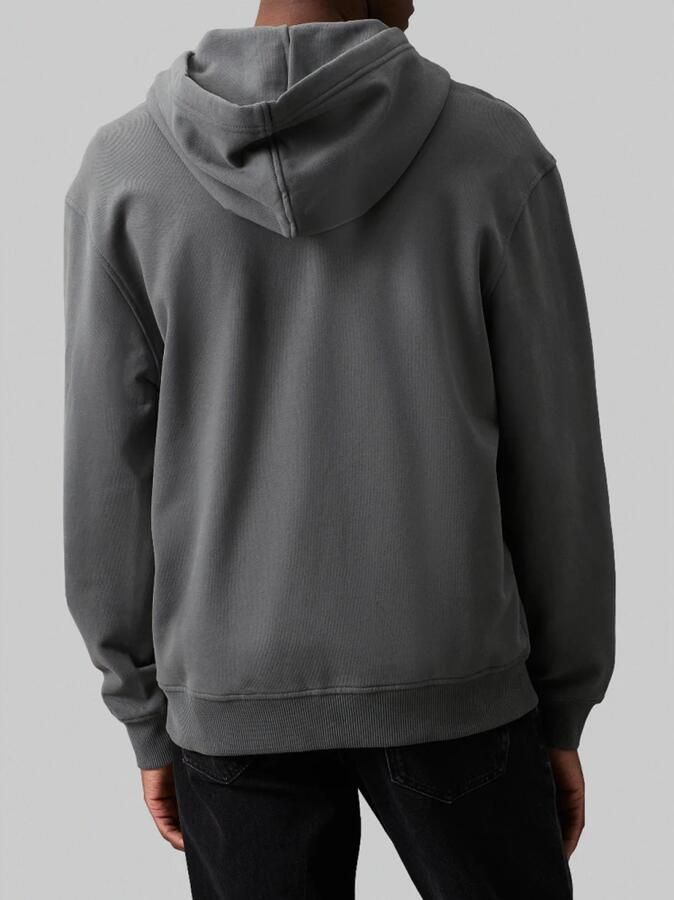 Calvin Klein Jeans Endless Grey Hoodie met Ritssluiting Gray Heren - Foto 2