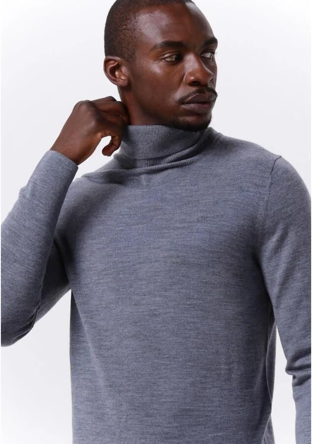 CALVIN KLEIN Heren Truien & Vesten Merino Turtle Neck Grijs