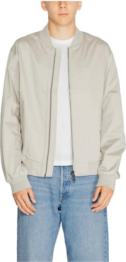 Calvin Klein Katoenmix Jas Heren Herfst Winter Collectie Gray Heren - Foto 4