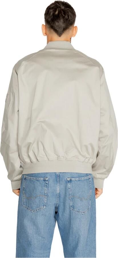 Calvin Klein Katoenmix Jas Heren Herfst Winter Collectie Gray Heren - Foto 2