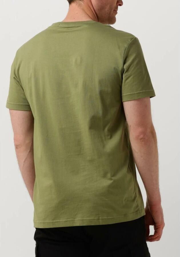 CALVIN KLEIN Heren Polo's & T-shirts Ck Embro Badge Tee Groen - Foto 2