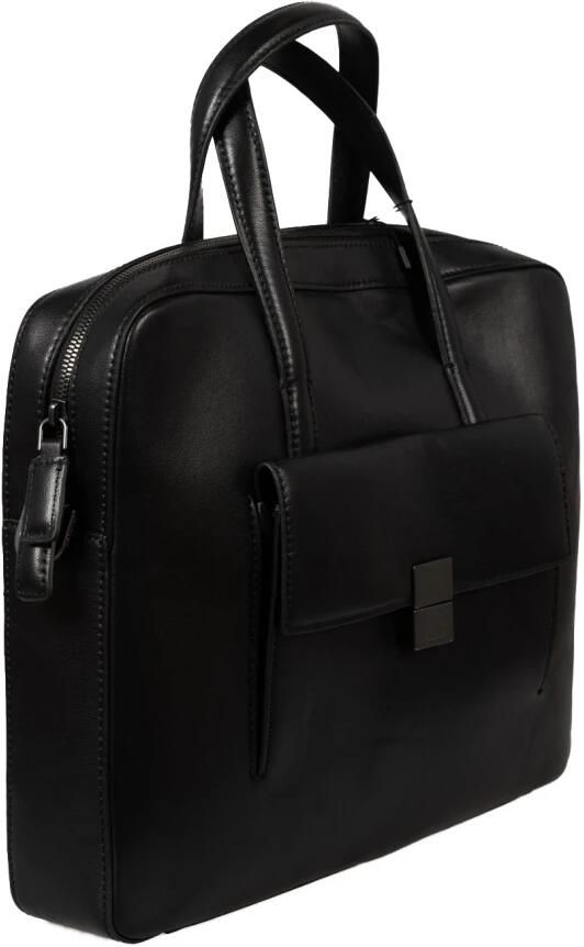 Calvin Klein Zwarte Laptoptas Iconic Hardware Laptop Bag - Foto 5