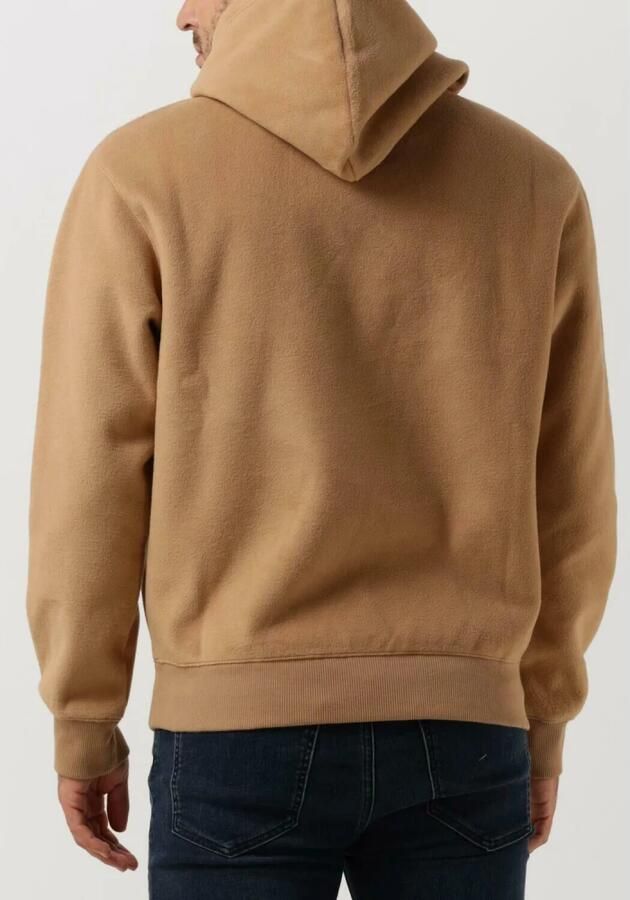 CALVIN KLEIN Heren Truien & Vesten Heavy Double Face Hoodie Camel - Foto 3