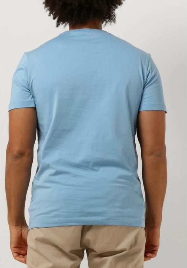 CALVIN KLEIN Heren Polo's & T-shirts Monologo Regular Tee Lichtblauw - Foto 2