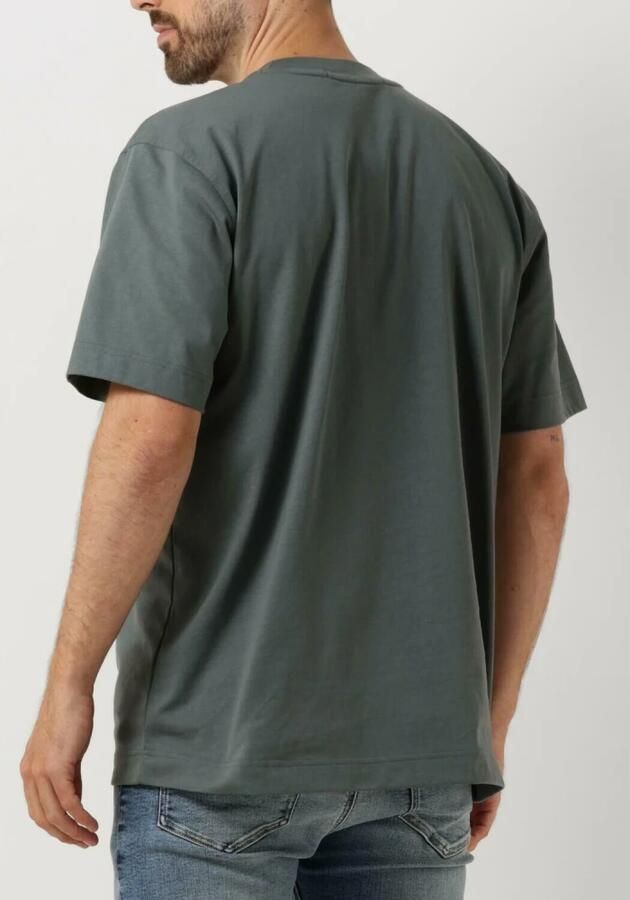 Calvin Klein Jeans Groene korte mouw monogram T-shirt Gray Heren - Foto 2
