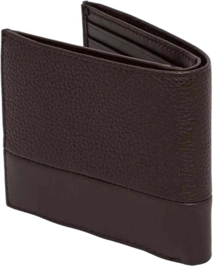 Calvin Klein Heren Portemonnee Herfst Winter Collectie Leer Brown Heren