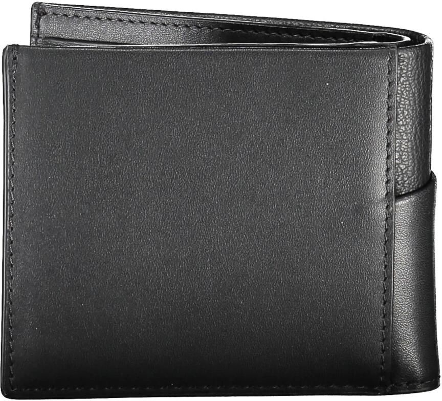 Calvin Klein Heren Portemonnee Zwart Rfid Blokkering Contrast Details Black Heren - Foto 2