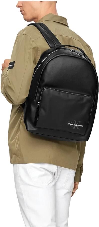 Calvin Klein Zwarte Polyethyleen Rugzak met Verstelbare Banden Black Unisex - Foto 3