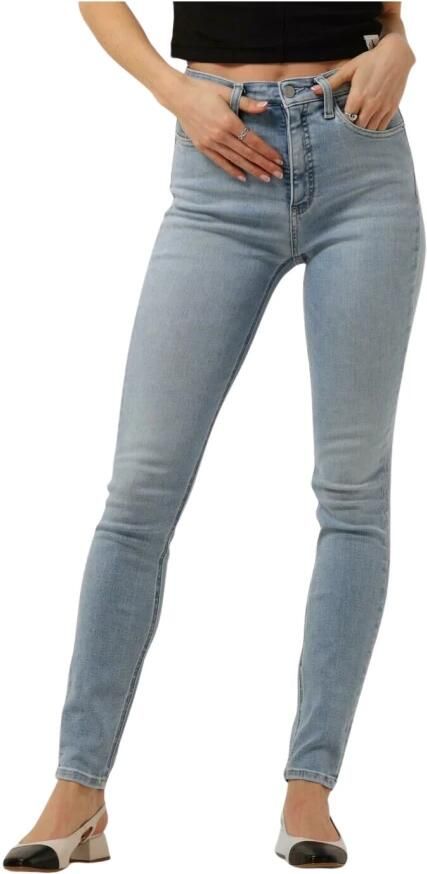 CALVIN KLEIN Dames Jeans High Rise Skinny Blauw - Foto 3