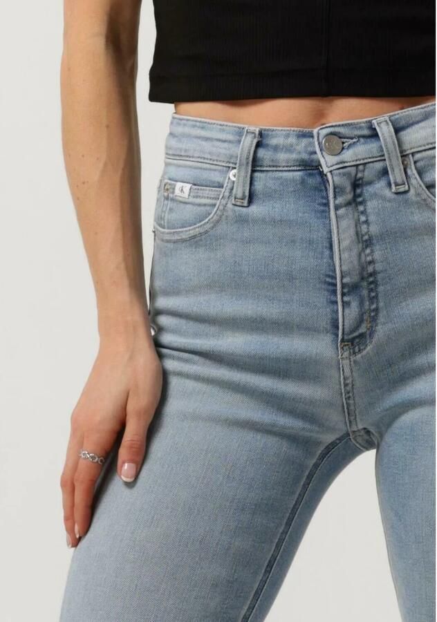 CALVIN KLEIN Dames Jeans High Rise Skinny Blauw