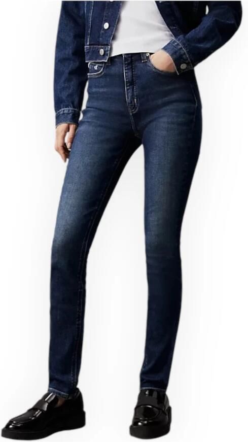 Calvin Klein Skinny fit jeans High rise skinny in 5-pocketsstijl - Foto 5