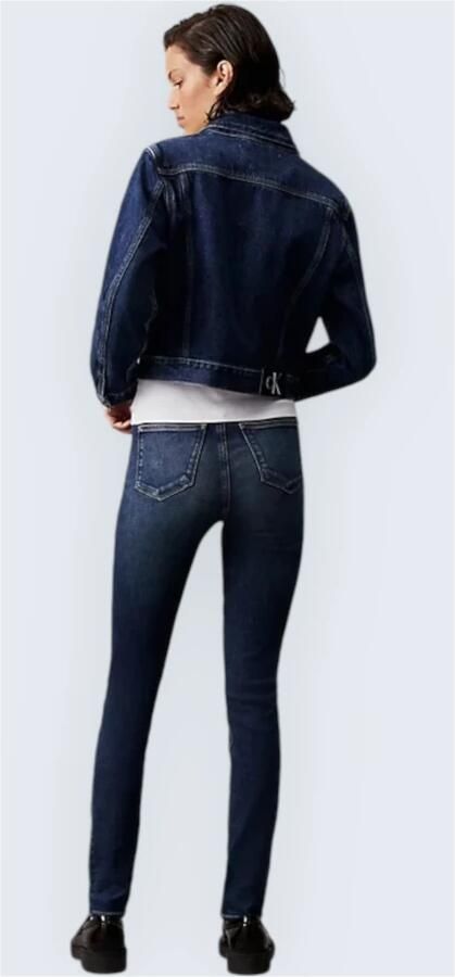 Calvin Klein Skinny fit jeans High rise skinny in 5-pocketsstijl - Foto 6