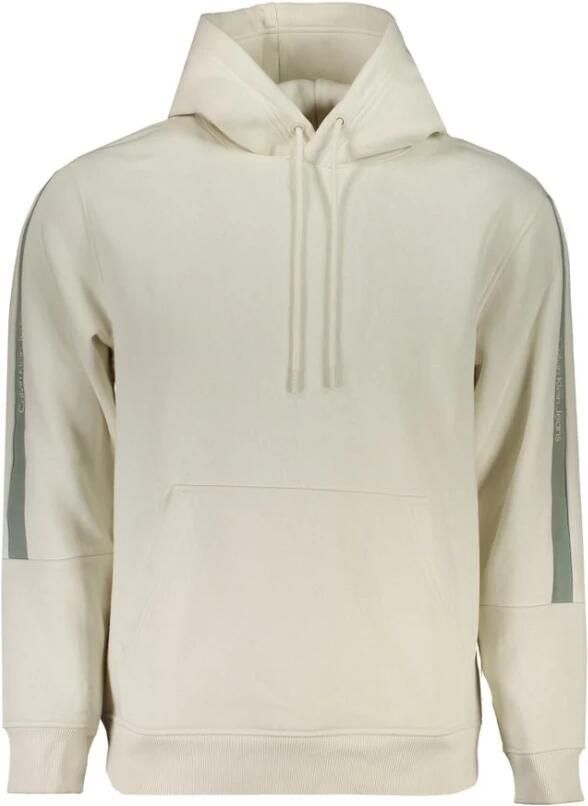 Calvin Klein Jeans Herfst Winter Heren Sweatshirt Logo Tape White Heren - Foto 2