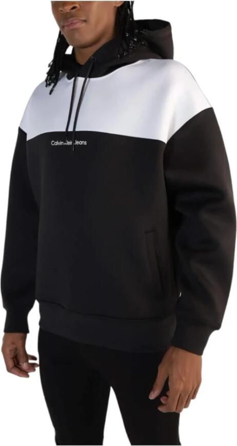 Calvin Klein Hoodie met kleurblokken Black Heren - Foto 2