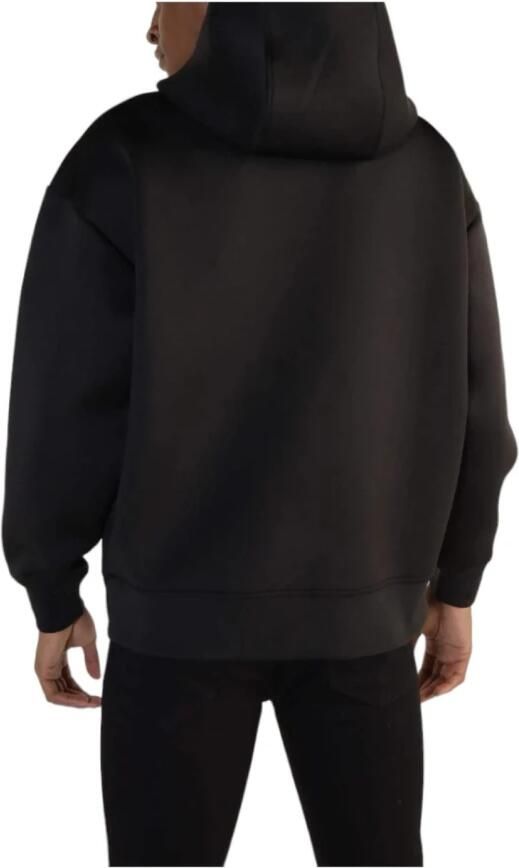 Calvin Klein Hoodie met kleurblokken Black Heren