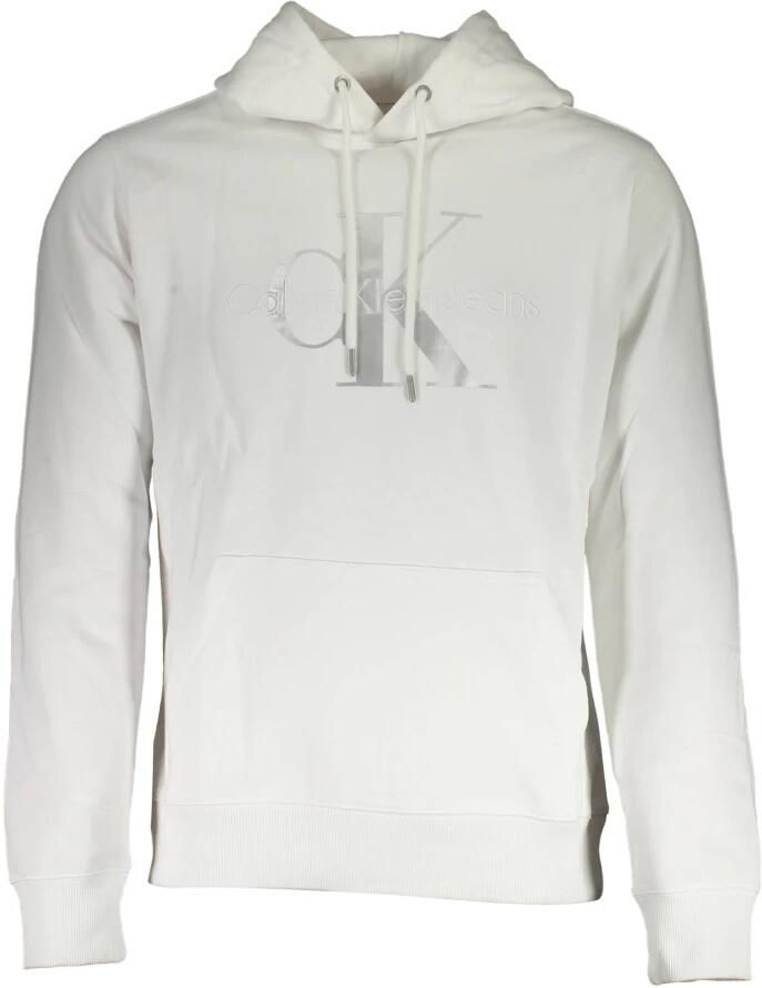Calvin Klein Hoodie SEASONAL MONOLOGO REGULAR HOODIE met logoprint en borduursel