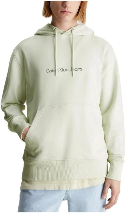 Calvin Klein Square Frequency Logo Hoodie Heren - Foto 3