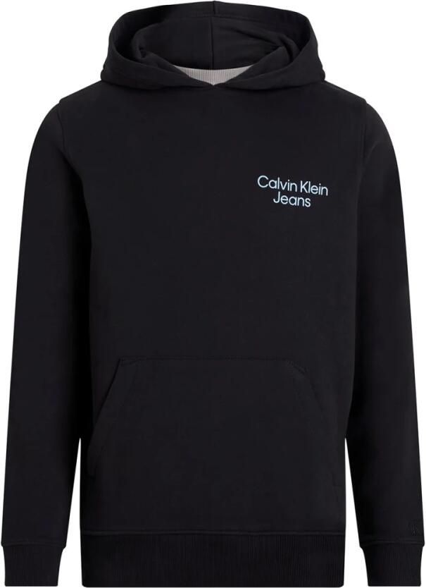 Calvin Klein Capuchonsweatvest STACKED LOGO ZIP TROUGH - Foto 3