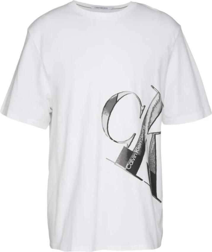 Calvin Klein Jeans T-shirt Korte Mouw J30J324022 YAF - Foto 3