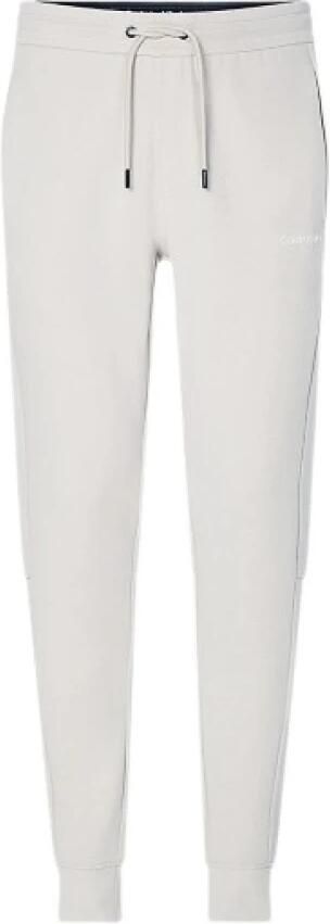 Calvin Klein Interlock Micro Logo Sweatpant Joggers Beige Heren - Foto 4