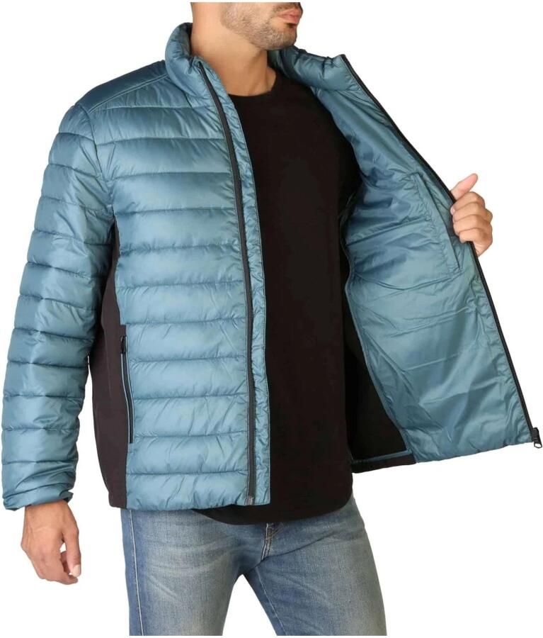 CK Calvin Klein Licht gewatteerd jack met opstaande kraag