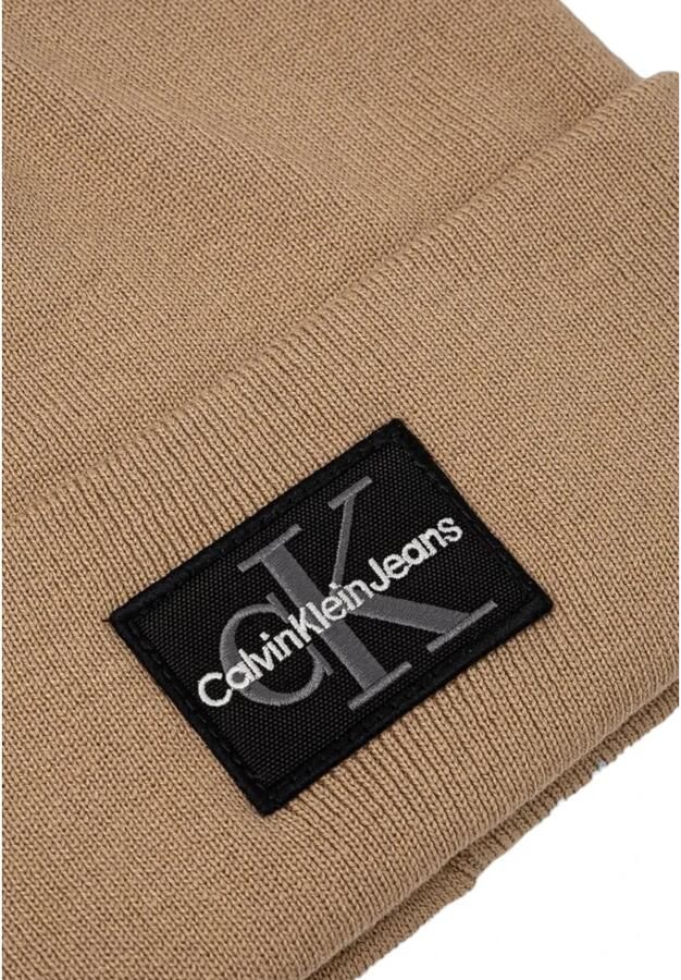 Calvin Klein Jeans Muts MONO LOGO PATCH BEANIE WARM K50K512455