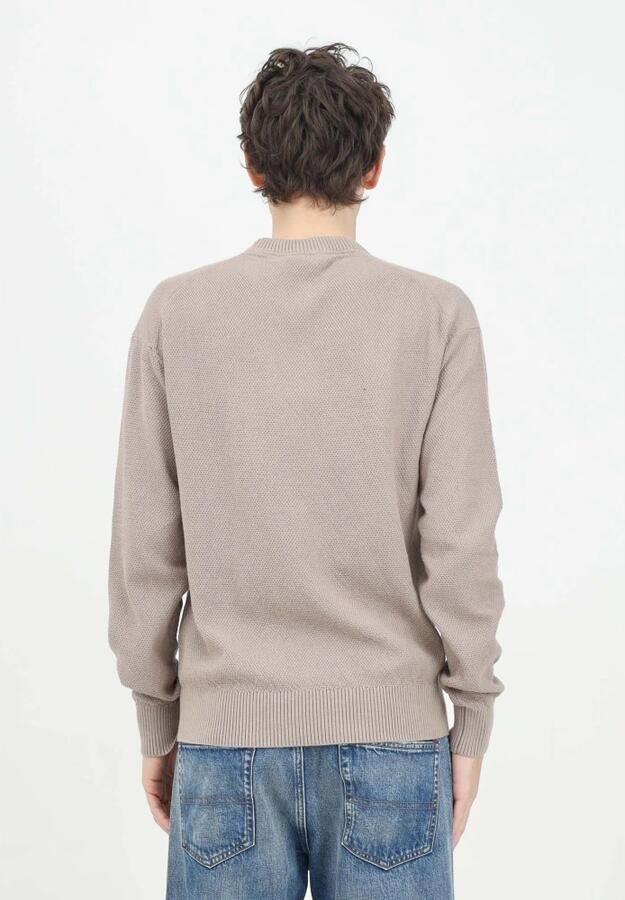 Calvin Klein Jeans Bruine Effen Gebreide Kleding Lente Zomer Mannen Brown Heren - Foto 2