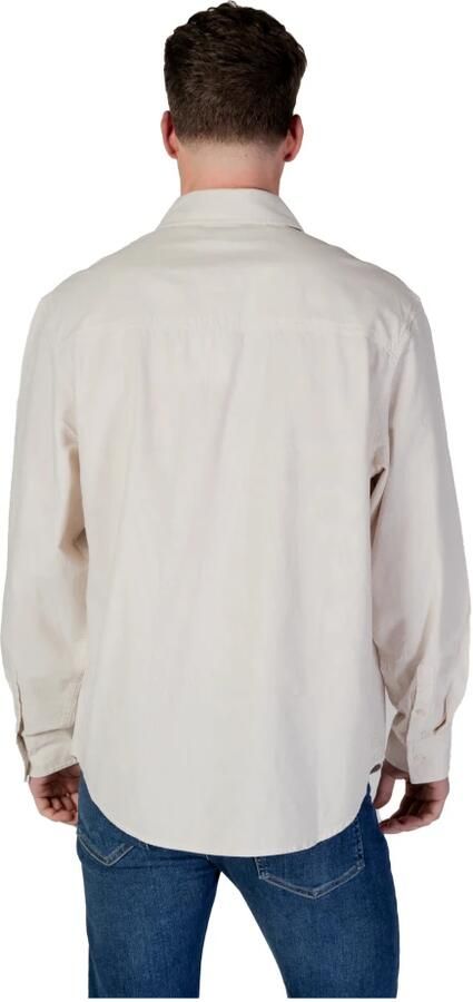 Calvin Klein Jeans Beige Effen Button-Up Shirt Lente Zomer Beige Heren - Foto 6