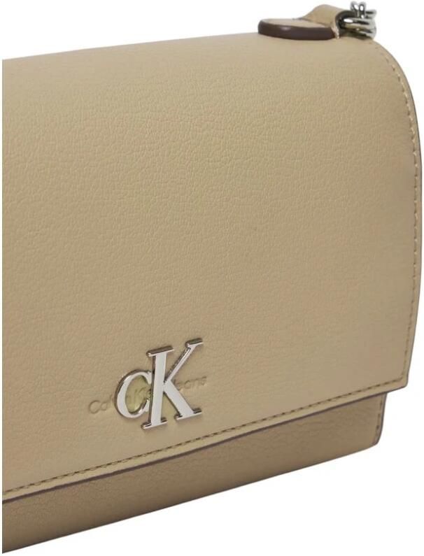 Calvin Klein Jeans Beige Handtas van gerecycled polyester Lente Zomer Collectie Beige Dames - Foto 2