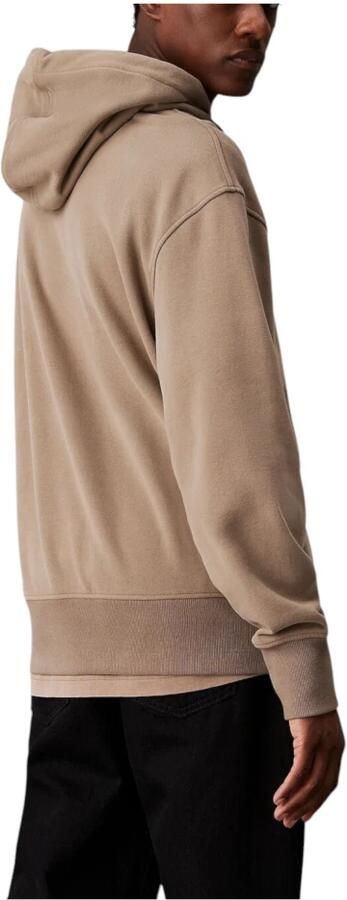 Calvin Klein Jeans Grafische Hoodie Stempelontwerp Beige Heren - Foto 5