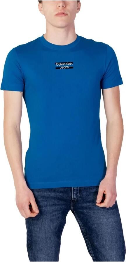 Calvin Klein Jeans Transparante streep L J30J322872Beh Blauw Heren