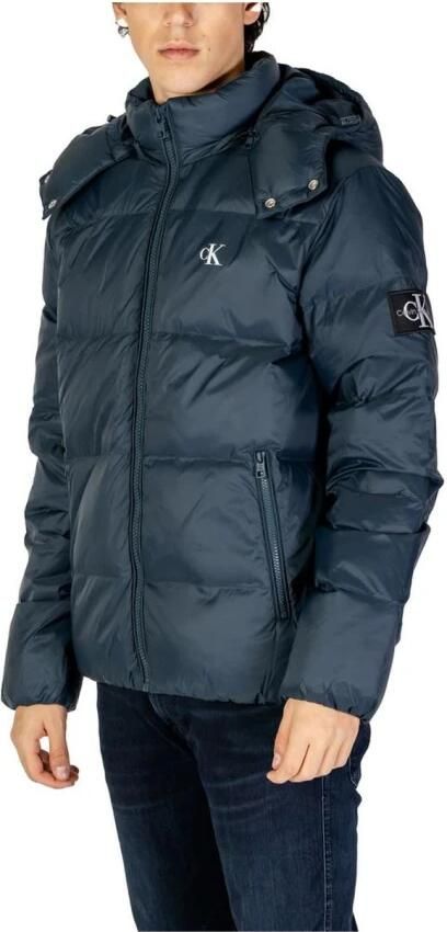 Calvin Klein Jeans Donsjack met vulling van dons en veren model 'ESSENTIALS'