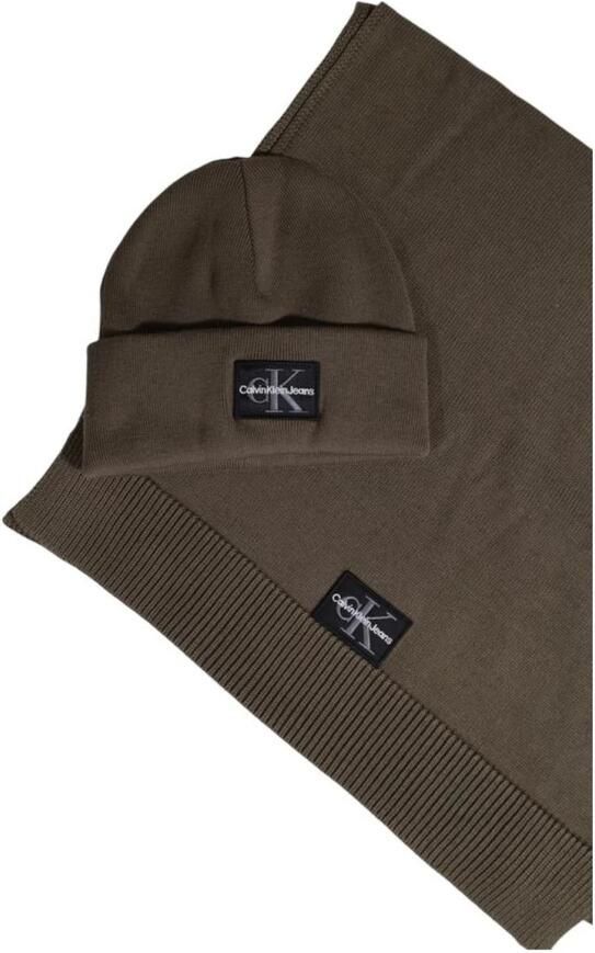 Calvin Klein Jeans Sjaal GIFT BEANIE SCARF MONO PATCH K50K512470 - Foto 4