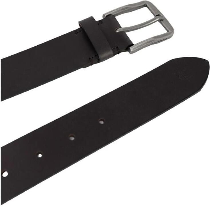 Calvin Klein Jeans Klassieke Leren Riem Herfst Winter Collectie Brown Heren - Foto 2