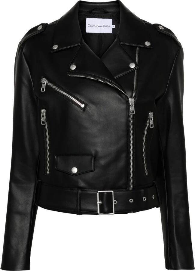 Calvin Klein Jeans Zwarte Jassen voor Mannen en Vrouwen Black Dames